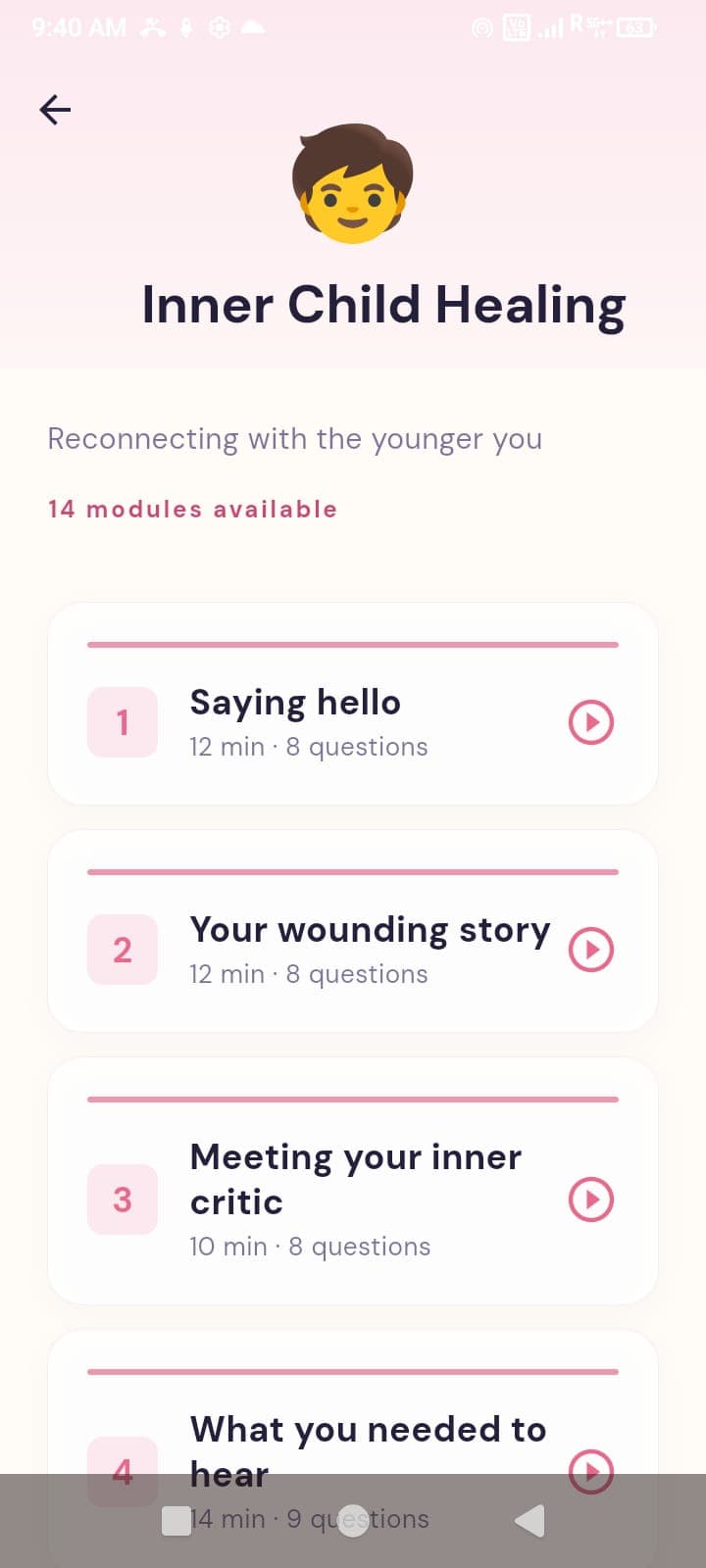 Inner Child Healing